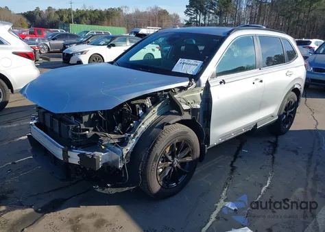 2025 Honda Cr-V Hybrid Sport-L from USA, damaged, VIN 7FARS5H85SE024215